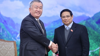 Thủ tướng Phạm Minh Chính tiếp Chủ tịch tập đoàn vận tải hàng đầu Nhật Bản