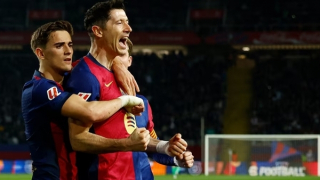 Robert Lewandowski tiếp tục dẫn đầu cuộc đua vua phá lưới La Liga