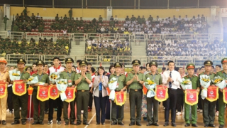 Tổ chức Đại hội khỏe “Vì an ninh Tổ quốc” lần thứ IX trang trọng và an toàn