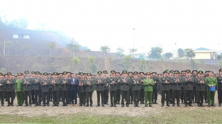 Khai giảng khóa huấn luyện công dân thực hiện nghĩa vụ tham gia CAND