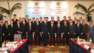 Chủ động hợp tác quốc tế trong đấu tranh phòng, chống tội phạm hình sự