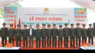 Phát động Tết trồng cây vì một Việt Nam xanh tại Kho Dự trữ quốc gia Thắng Trí