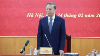 Tổng Bí thư Tô Lâm làm việc với Ban Chính sách, chiến lược Trung ương