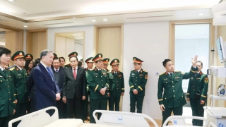 Tổng Bí thư Tô Lâm: Bệnh viện 108 cần nâng cao toàn diện chất lượng chuyên môn