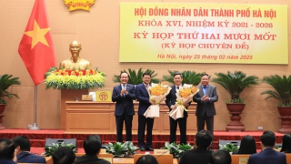 Hà Nội bổ nhiệm 10 lãnh đạo sở, ngành sau khi sắp xếp, sáp nhập