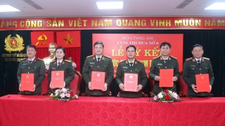 Cụm thi đua số 6, Bộ Công an ký giao ước thi đua năm 2025
