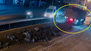 Truy tìm xe ben rơi vãi bùn đất trên đường khiến nhiều người điều khiển xe máy trượt ngã