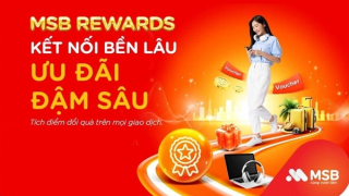 MSB ra mắt chương trình tích điểm MSB Rewards tri ân khách hàng thân thiết