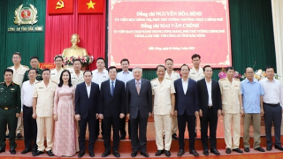 Công an tỉnh Đắk Nông gương mẫu, đi đầu trong sắp xếp bộ máy