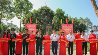Khánh thành Bia tưởng niệm các Anh hùng - Liệt sĩ ở Tây Ninh