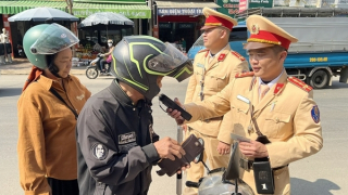 Công an Sơn La đảm bảo trật tự ATGT, không bỏ trống địa bàn