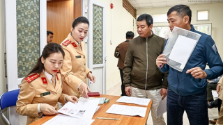 Đảm bảo việc cấp đổi giấy phép lái xe diễn ra thông suốt, thuận lợi