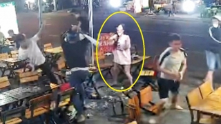 Tạm giữ 4 đối tượng liên quan đến vụ xông vào quán nhậu chém loạn xạ