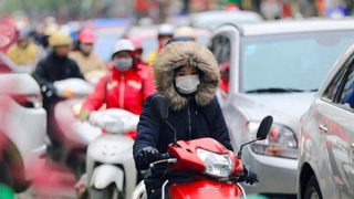 Miền Bắc trời rét, nhiệt độ giảm mạnh và có mưa