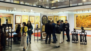 Ấn tượng về vẻ đẹp người phụ nữ trong triển lãm “Nghệ thuật Việt Nam thế kỷ XX”