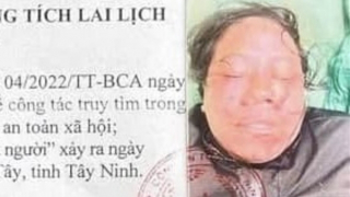Tìm tung tích người phụ nữ tử vong ở Tây Ninh