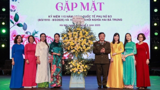 Cục Truyền thông CAND gặp mặt kỷ niệm Ngày Quốc tế Phụ nữ 8/3