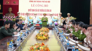 Bổ nhiệm chức danh Phó Thủ trưởng Cơ quan Cảnh sát điều tra Công an Hà Nội