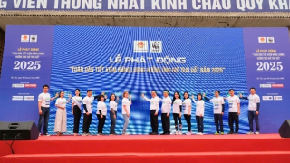Lễ phát động "Toàn dân tiết kiệm năng lượng hưởng ứng Giờ Trái đất năm 2025"