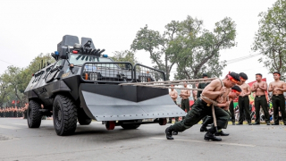 Mãn nhãn màn trình diễn khí công của Cảnh sát Việt Nam