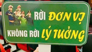 Cảm xúc ngày chia tay Công an huyện