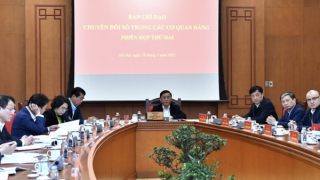 Ban Chỉ đạo Chuyển đổi số trong các cơ quan đảng họp phiên thứ 2