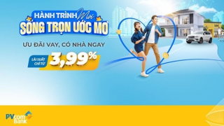 PVcomBank triển khai gói tín dụng ưu đãi, lãi suất dưới 4%/năm