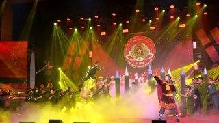 25 tiết mục đoạt giải A Hội diễn nghệ thuật quần chúng CAND khu vực 1