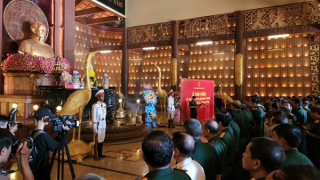 250 cựu chiến binh tiêu biểu toàn quốc dâng hương báo công