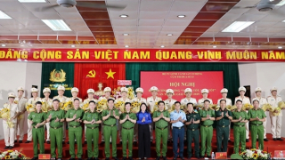 Cụm thi đua số 33 – Bộ Tư lệnh CSCĐ biểu dương 80 gương “người tốt, việc tốt”