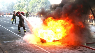 Sôi nổi Hội thi thể thao nghiệp vụ chữa cháy và CNCH tại TP Hồ Chí Minh