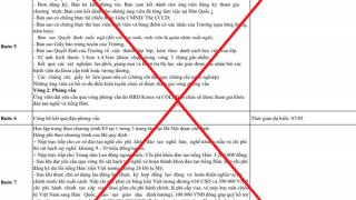 Cảnh báo lừa đảo lao động đi Hàn Quốc