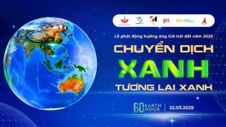 Hà Nội hưởng ứng Giờ Trái Đất 2025