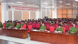 Hải Phòng: Gần 500 cán bộ Công an cấp xã được tập huấn PCCC&CNCH