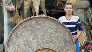 Người đàn ông mê tranh, tre, nứa, lá