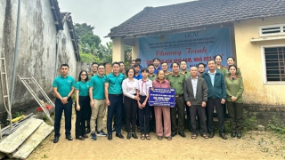 Công an Quảng Ngãi tích cực chung tay xóa bỏ nhà tạm, nhà dột nát