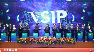 Thủ tướng Phạm Minh Chính và Thủ tướng Singapore dự lễ khởi công VSIP Thái Bình