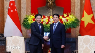 Đưa quan hệ Việt Nam-Singapore phát triển mạnh mẽ trong thời gian tới