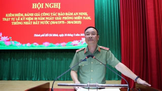 Đánh giá công tác bảo đảm ANTT Lễ kỷ niệm 50 năm Ngày giải phóng miền Nam, thống nhất đất nước