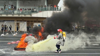 Sôi nổi hội thi nghiệp vụ chữa cháy và cứu nạn, cứu hộ Công an TP Hà Nội