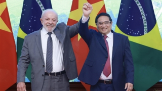 Việt Nam-Brazil đánh giá cao tiềm năng hợp tác giữa hai nền bóng đá