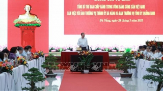 Tổng Bí thư Tô Lâm: Phát huy thế mạnh để vùng đất Quảng - Đà vươn ra biển lớn