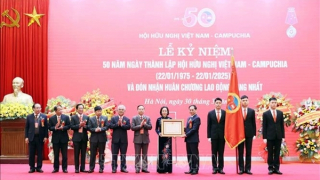 Lễ kỷ niệm 50 năm Ngày thành lập Hội Hữu nghị Việt Nam-Campuchia