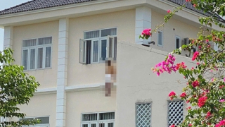 Nam thanh niên tử vong trong tư thế treo cổ ở biệt thự