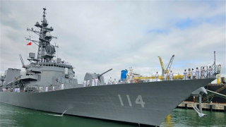 Tàu huấn luyện Suzunami của Lực lượng Tự vệ trên biển Nhật Bản thăm hữu nghị Đà Nẵng