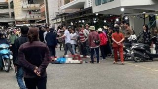 Người đàn ông bất ngờ nhảy “cầu Hồng Kông” ở chợ Đà Lạt