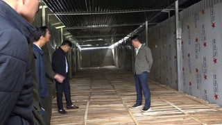 Giám đốc Công an tỉnh trực tiếp kiểm tra loạt nhà xây thần tốc không móng