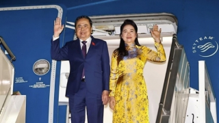 Chủ tịch Quốc hội Trần Thanh Mẫn và Phu nhân bắt đầu thăm chính thức Armenia