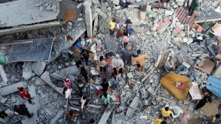 Người Palestine kiệt sức giữa mưa bom, bão đạn