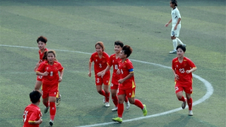 Giao hữu trên sân Học viện CSND, U17 nữ Việt Nam thắng nhẹ U17 nữ Thái Lan